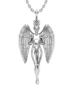 Підвіска "Angel" mini, срібло / позолота